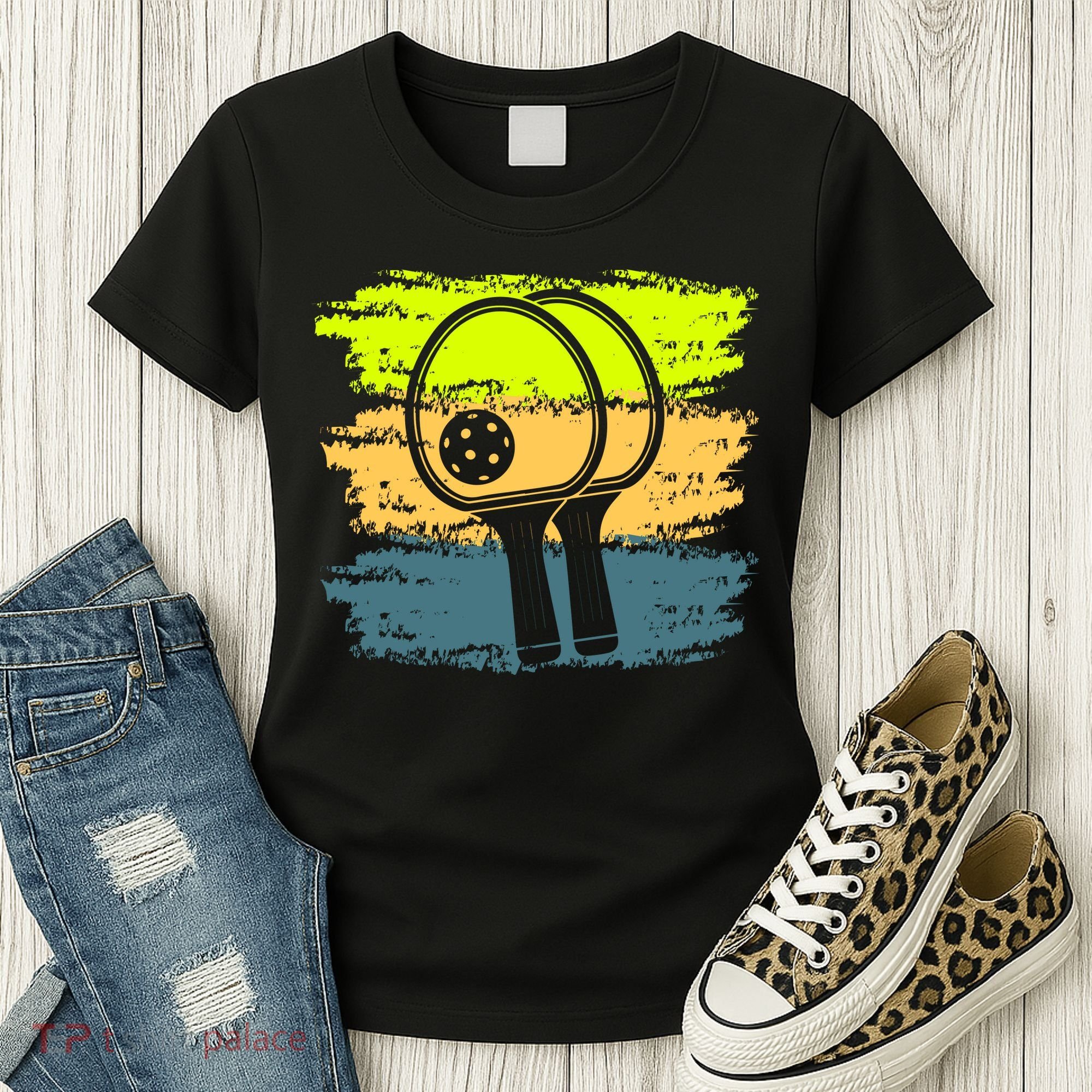 Funny Pickleball Player Paddleball Lover Women's T-Shirt