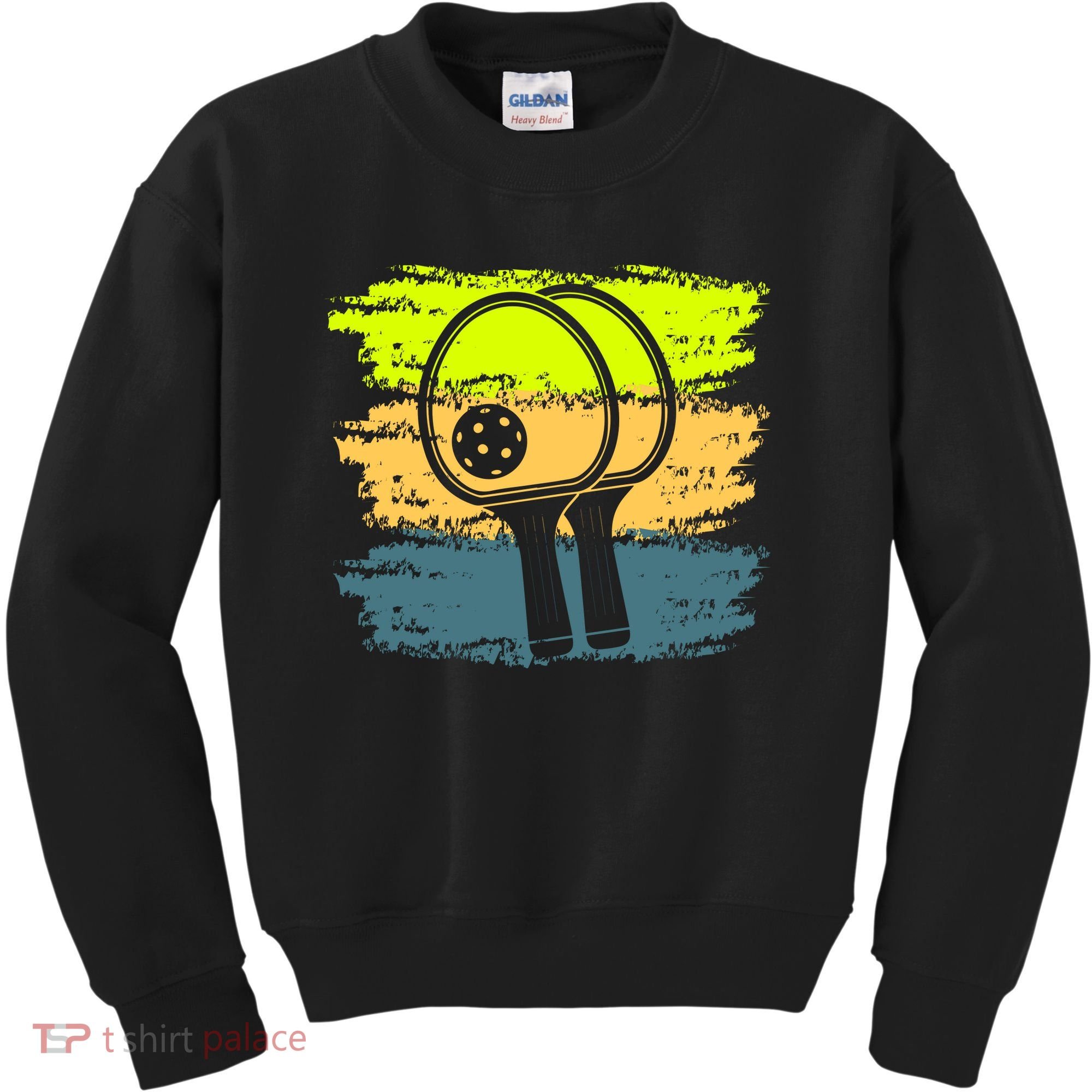 Funny Pickleball Player Paddleball Lover Kids Sweatshirt