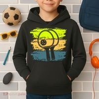 Funny Pickleball Player Paddleball Lover Kids Hoodie thumb 2