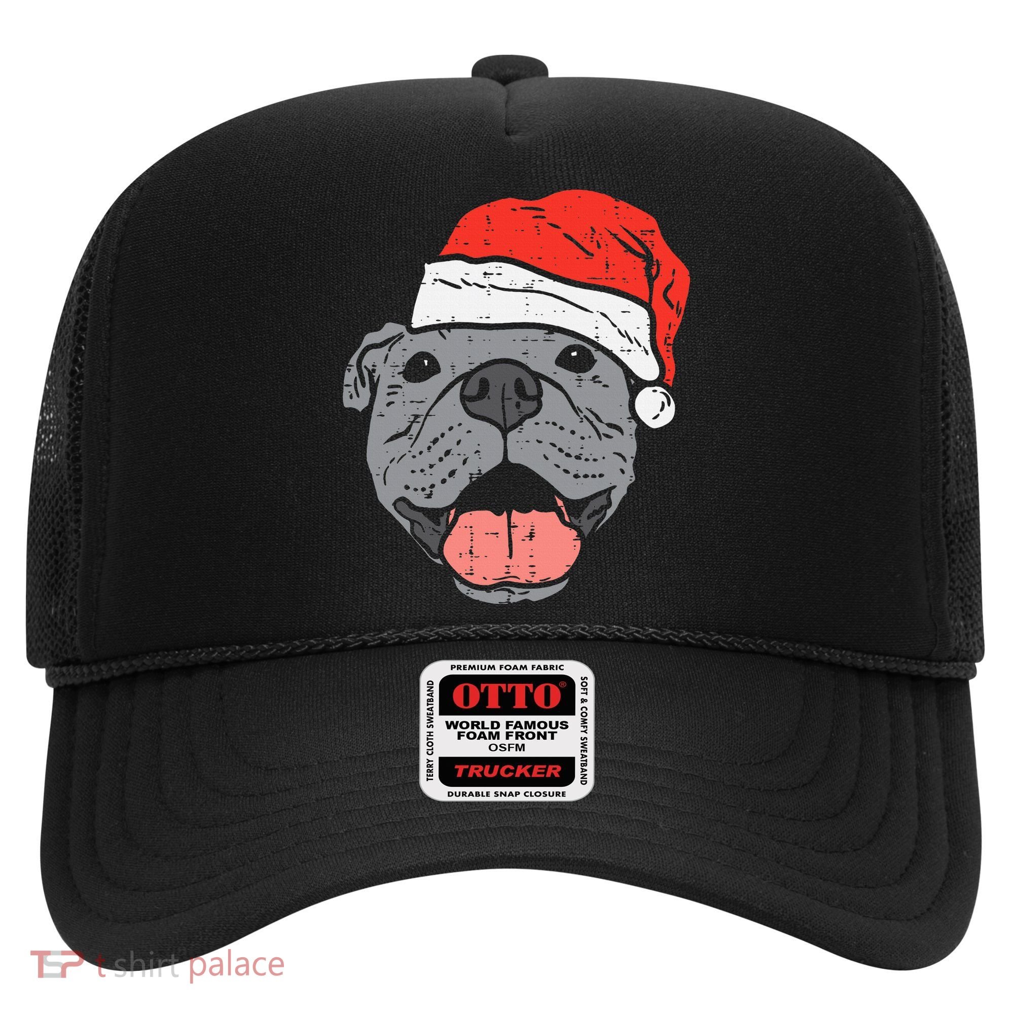 Festive Pitbull Pit Santa Hat Christmas Gift for Dog Lovers Hat