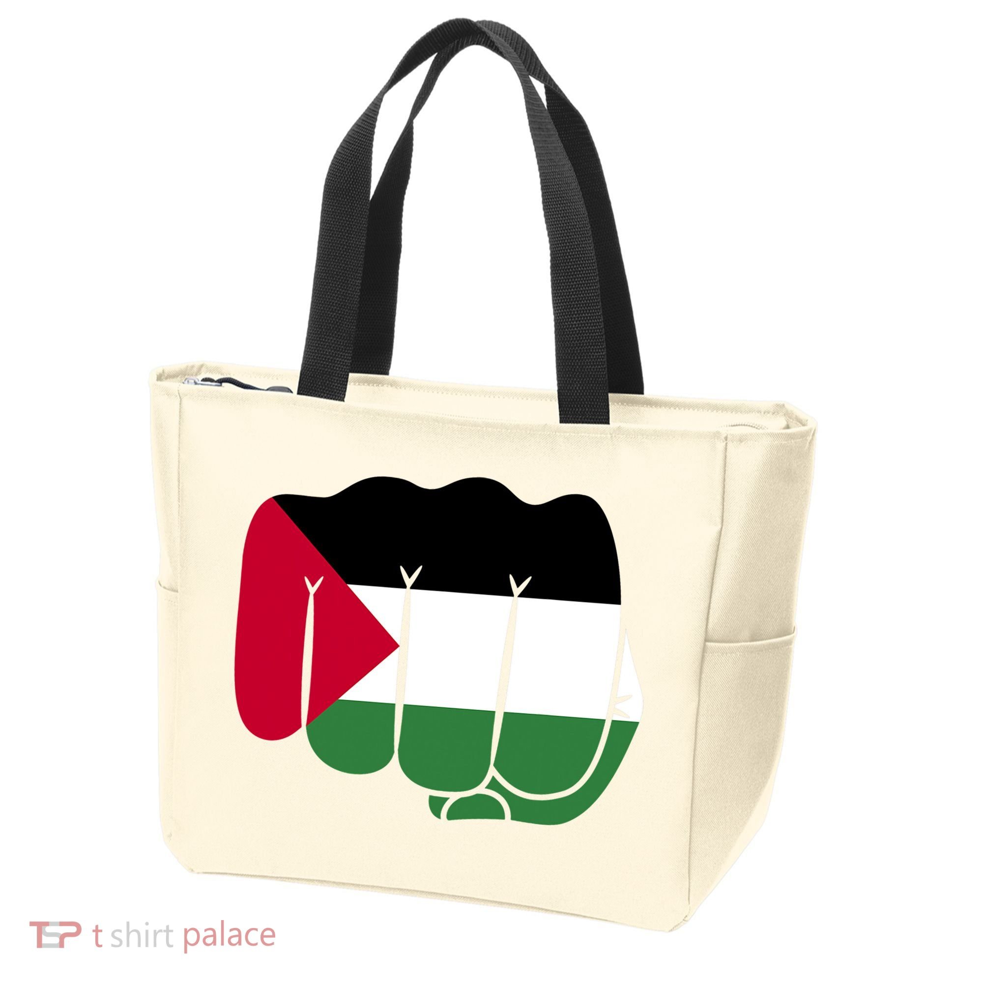 Free Palestine Palestine Flag Support Tote Bag