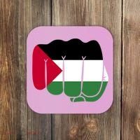 Free Palestine Palestine Flag Support Coaster thumb 0