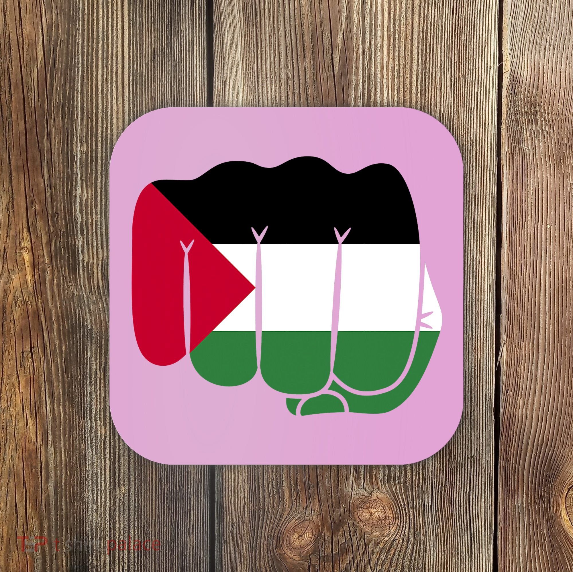 Free Palestine Palestine Flag Support Coaster
