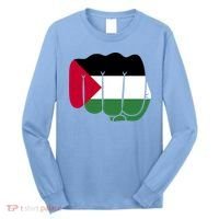 Free Palestine Palestine Flag Support Long Sleeve Shirt thumb 0