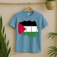 Free Palestine Palestine Flag Support T-Shirt thumb 2