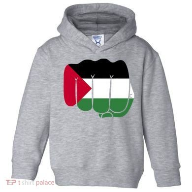 Free Palestine Palestine Flag Support Toddler Hoodie