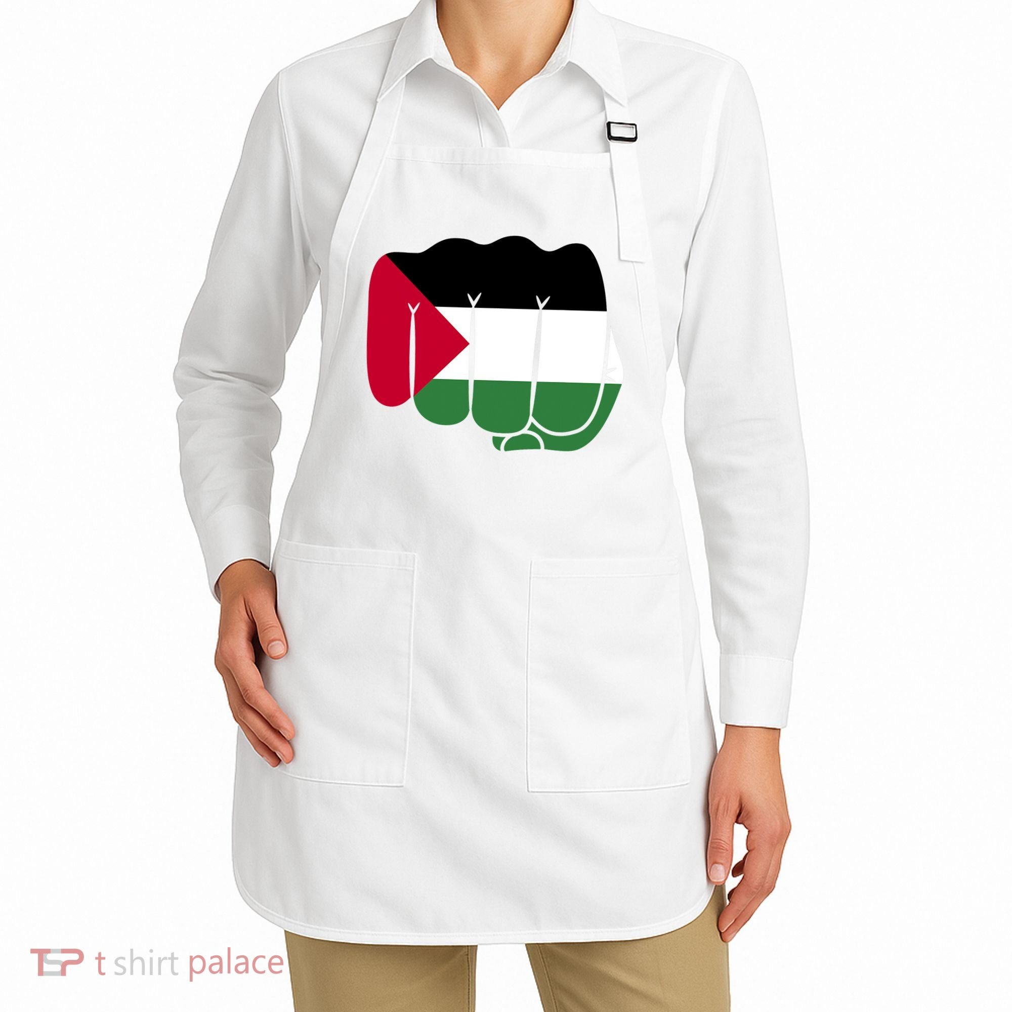 Free Palestine Palestine Flag Support Apron