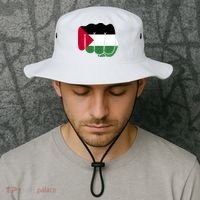 Free Palestine Palestine Flag Support Bucket Hat thumb 2
