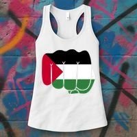 Free Palestine Palestine Flag Support Women's Tank Top thumb 3