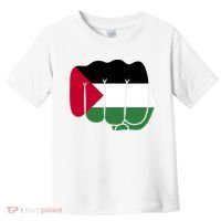 Free Palestine Palestine Flag Support Toddler T-Shirt thumb 0