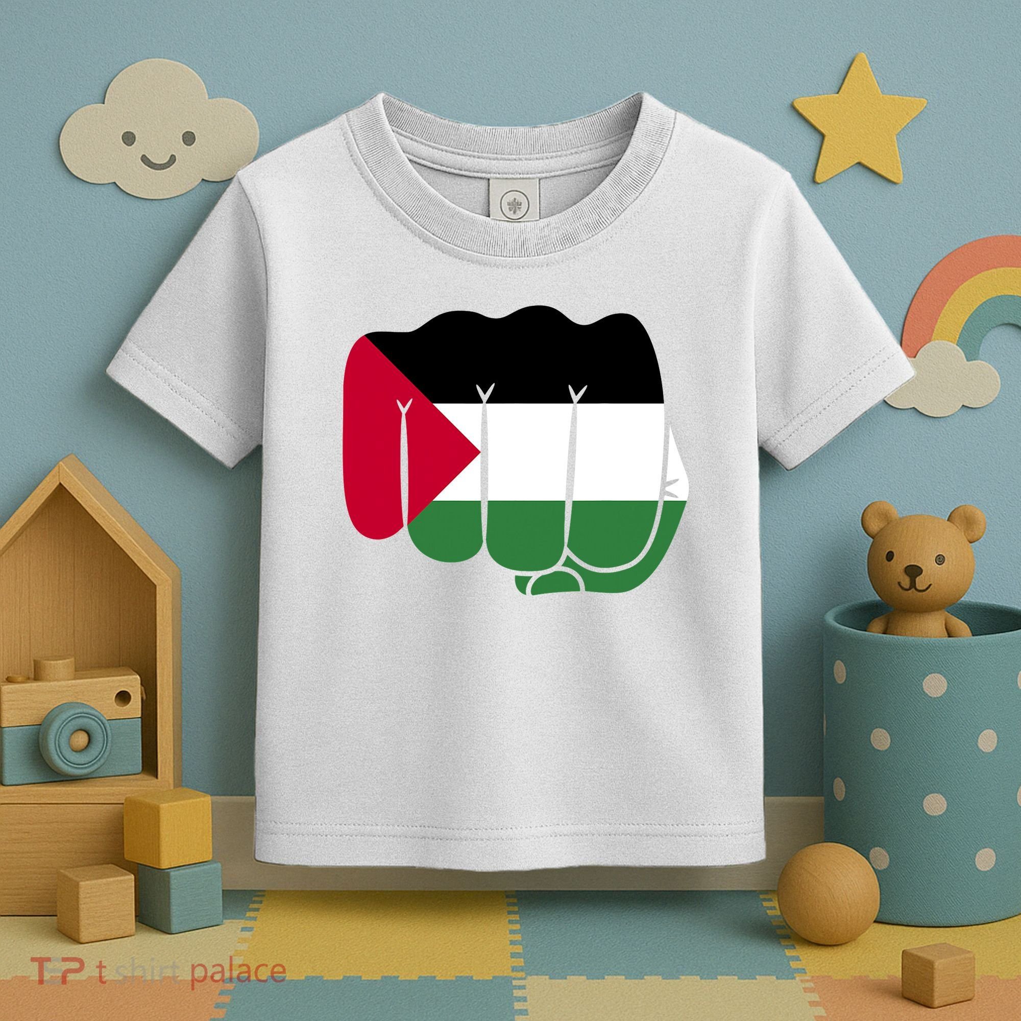 Free Palestine Palestine Flag Support Toddler T-Shirt