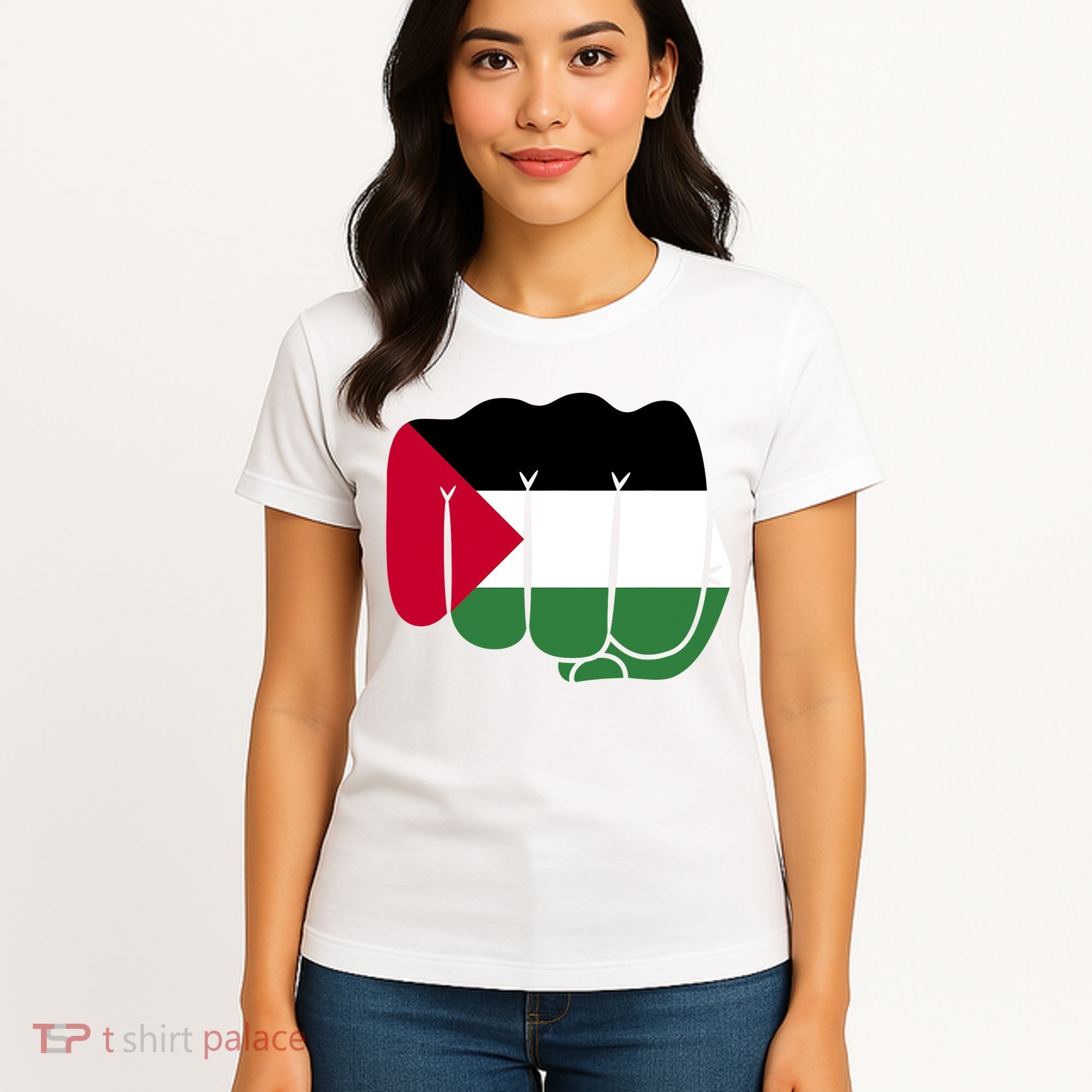 Free Palestine Palestine Flag Support Women's T-Shirt