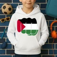 Free Palestine Palestine Flag Support Kids Hoodie thumb 2