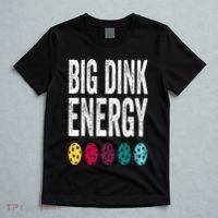 Funny Pickleball Paddle Big Dink Energy Dinking Pickle Ball T-Shirt thumb 5