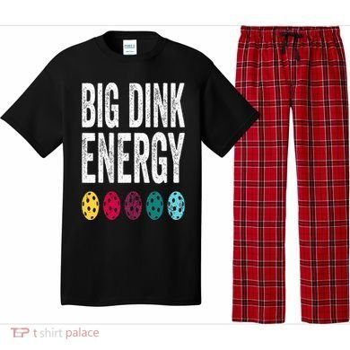 Funny Pickleball Paddle Big Dink Energy Dinking Pickle Ball Pajama Set
