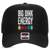 Funny Pickleball Paddle Big Dink Energy Dinking Pickle Ball Hat thumb 0