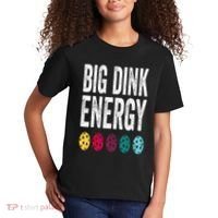 Funny Pickleball Paddle Big Dink Energy Dinking Pickle Ball Kids T-Shirt thumb 2