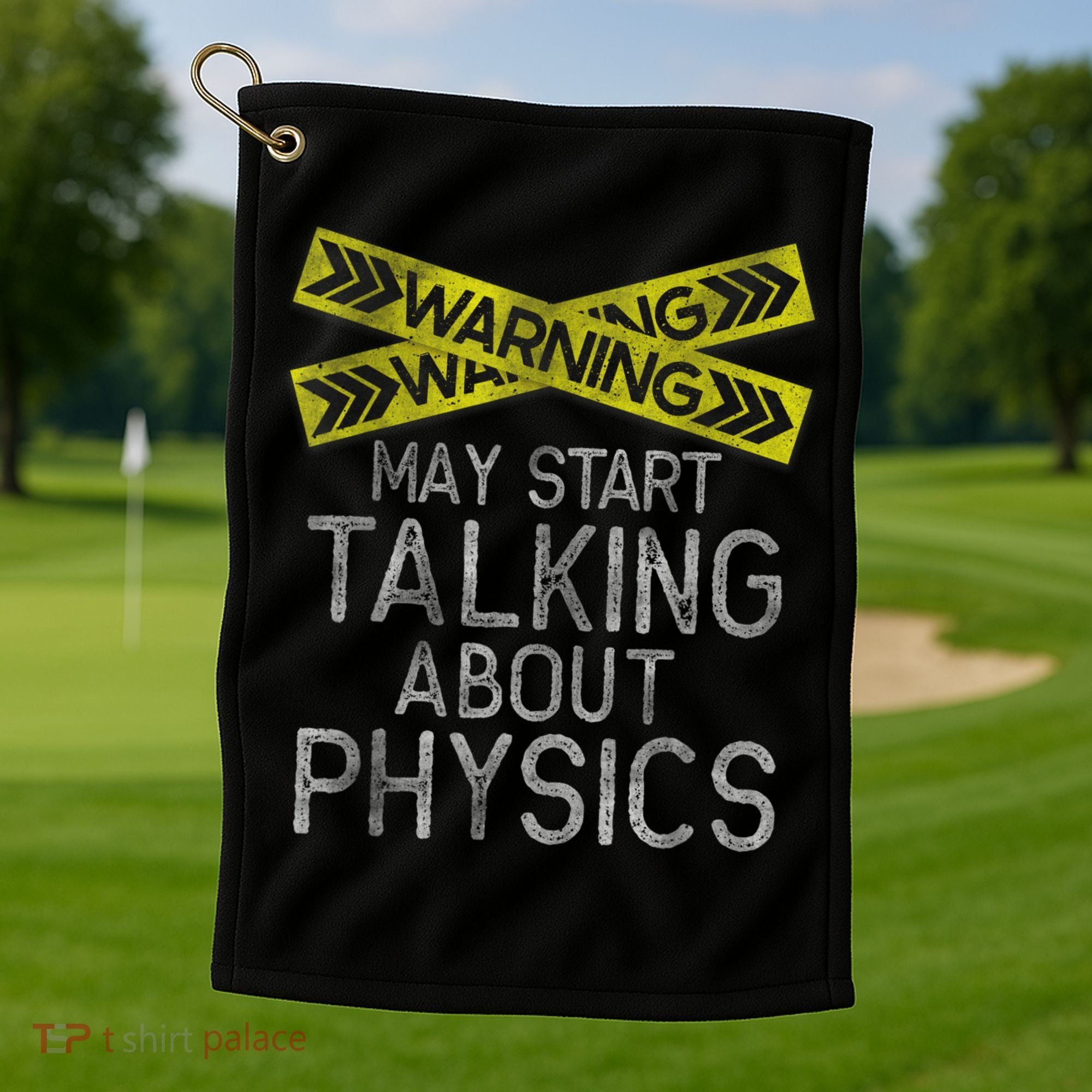 Funny Physics Physics Lover Science Humor Physics Golf Towel