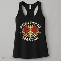 Funny Ping Pong Master Gift Table Tennis Players Women's Tank Top thumb 3