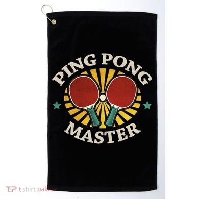 Funny Ping Pong Master Gift Table Tennis Players Golf Towel