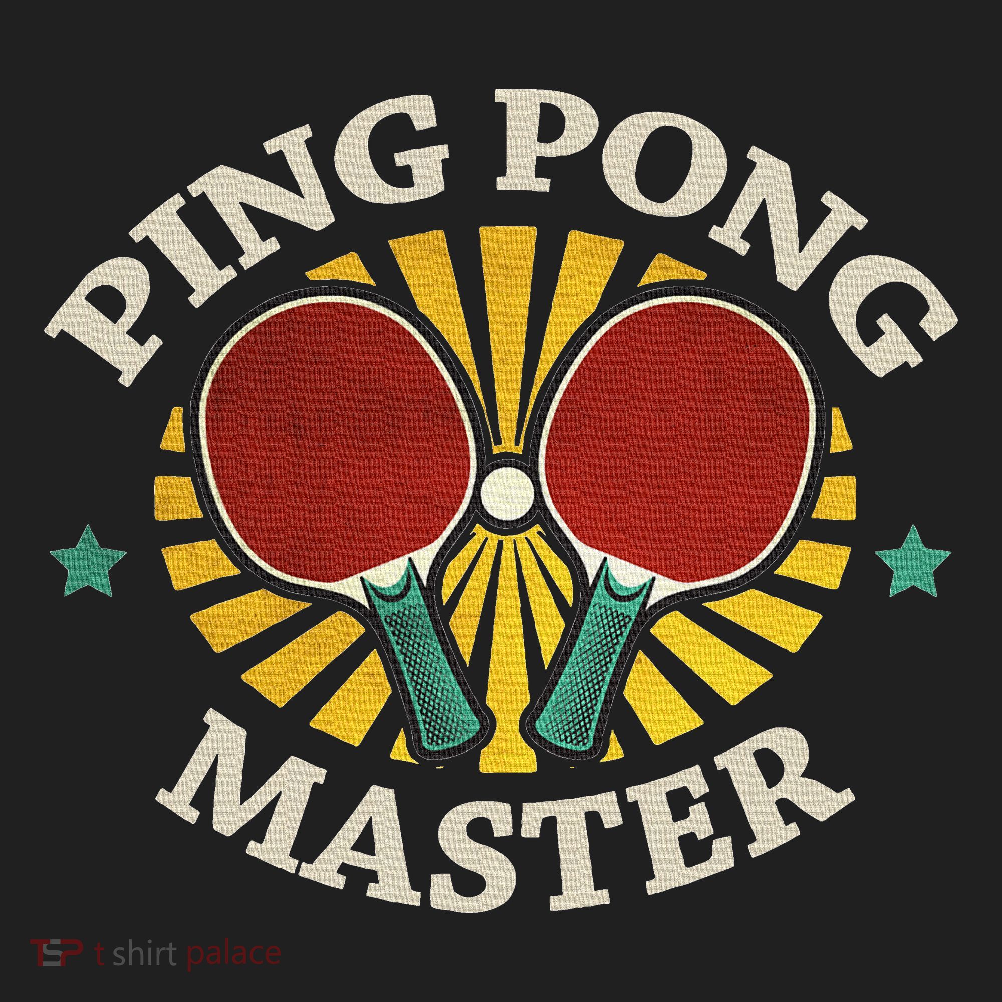 Funny Ping Pong Master Gift Table Tennis Players Golf Towel