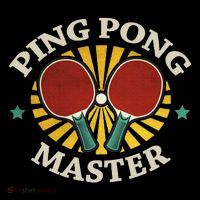 Funny Ping Pong Master Gift Table Tennis Players Women's T-Shirt thumb 6