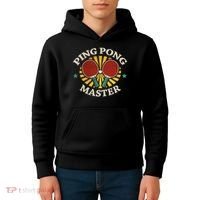 Funny Ping Pong Master Gift Table Tennis Players Kids Hoodie thumb 4