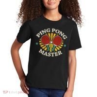Funny Ping Pong Master Gift Table Tennis Players Kids T-Shirt thumb 2