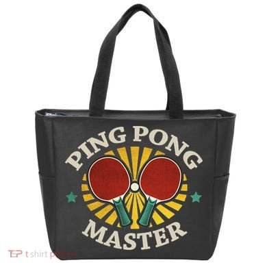 Funny Ping Pong Master Gift Table Tennis Players Bag