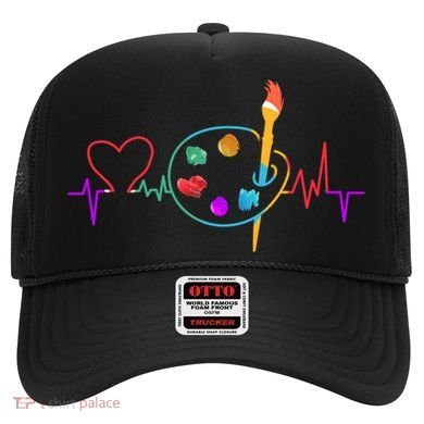 Funny Paint Palette Brush Artist Painter Gift Gift Hat