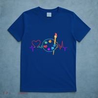 Funny Paint Palette Brush Artist Painter Gift Gift T-Shirt thumb 5