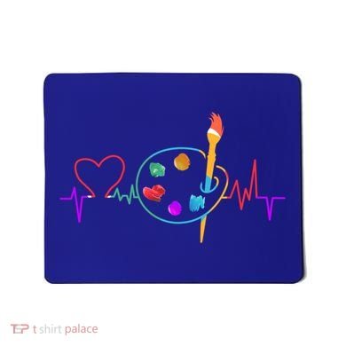 Funny Paint Palette Brush Artist Painter Gift Gift Mousepad