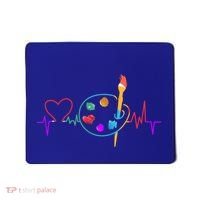 Funny Paint Palette Brush Artist Painter Gift Gift Mousepad thumb 0