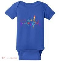 Funny Paint Palette Brush Artist Painter Gift Gift Baby Bodysuit thumb 0