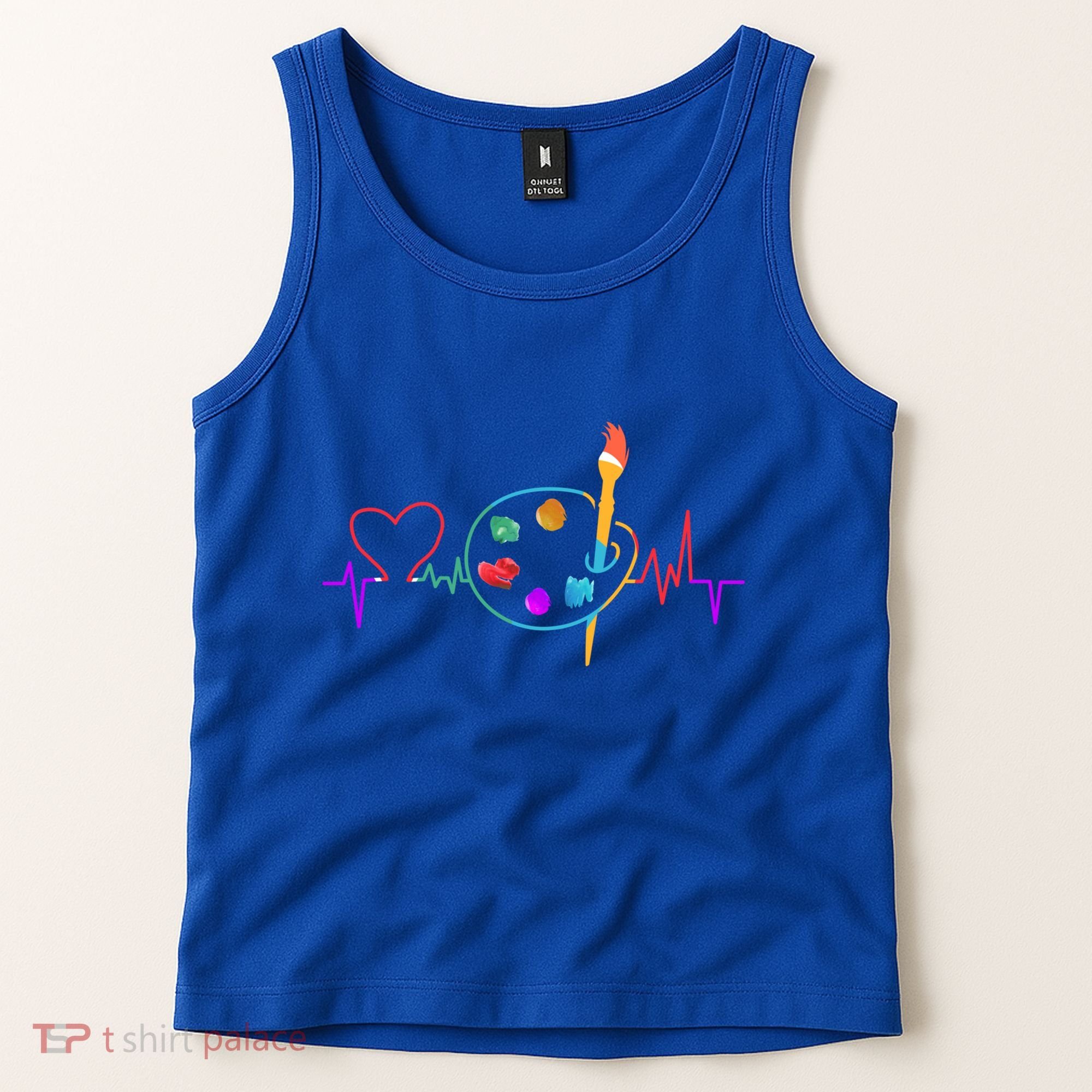 Funny Paint Palette Brush Artist Painter Gift Gift Tank Top