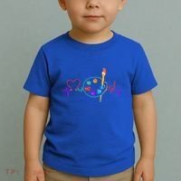 Funny Paint Palette Brush Artist Painter Gift Gift Toddler T-Shirt thumb 2