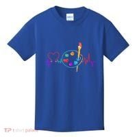 Funny Paint Palette Brush Artist Painter Gift Gift Kids T-Shirt thumb 0
