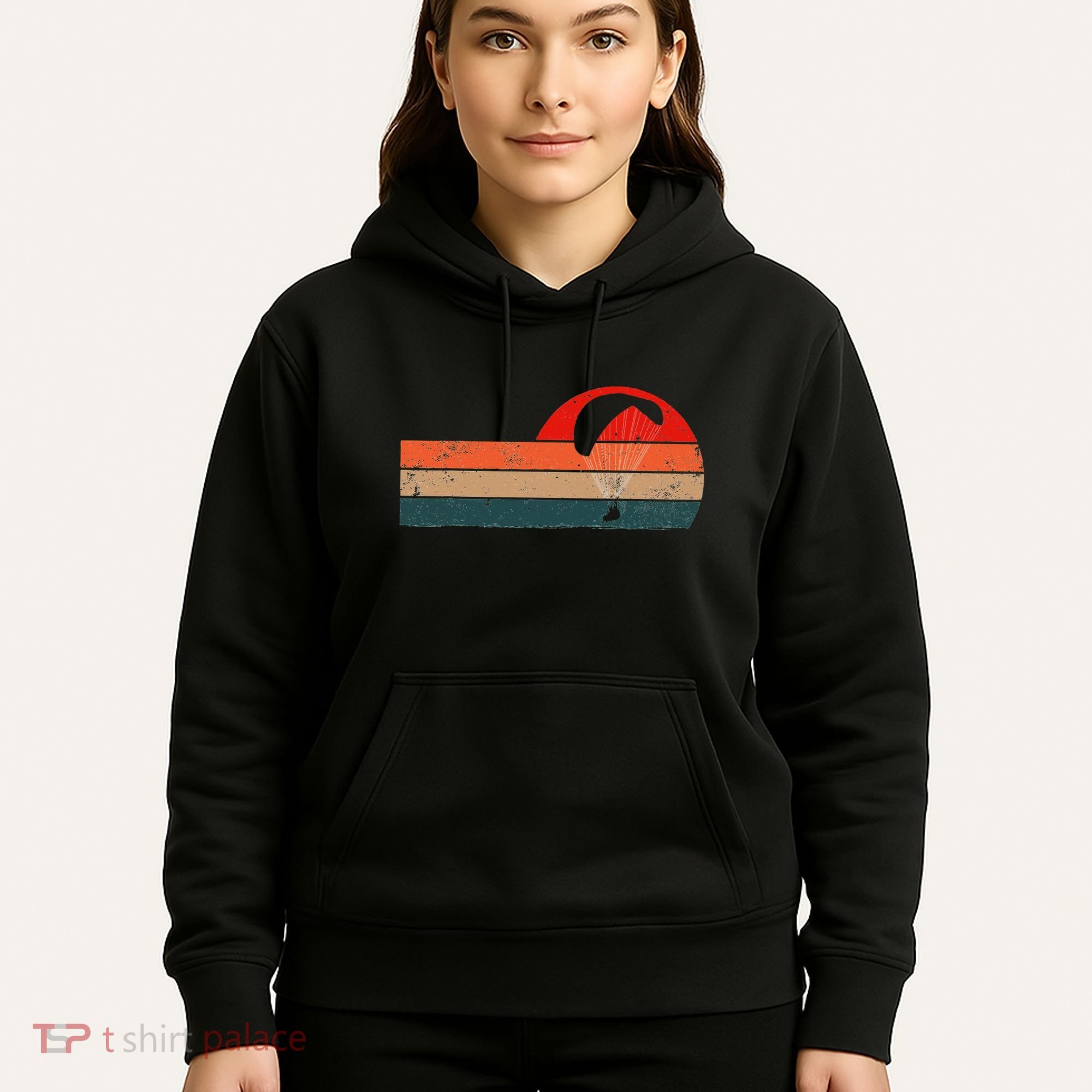 Funny Paraglider & Paragliding Parachtuting & Skydiving Hoodie