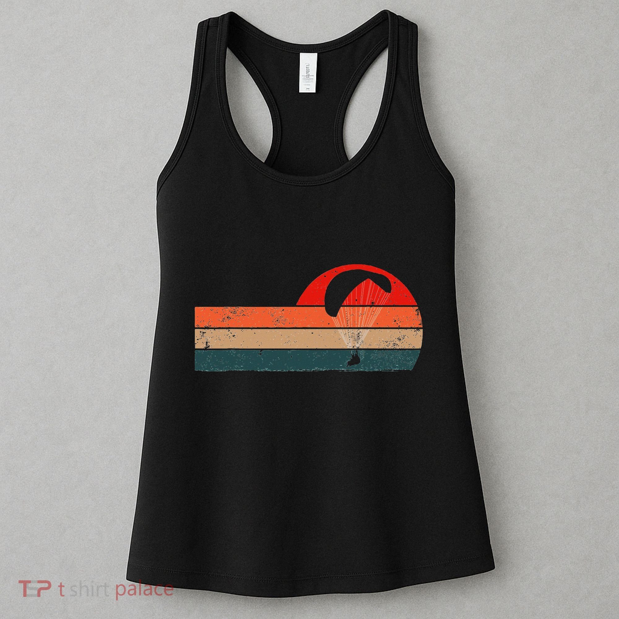 Funny Paraglider & Paragliding Parachtuting & Skydiving Women's Tank Top