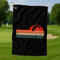 Funny Paraglider & Paragliding Parachtuting & Skydiving Golf Towel thumb 1