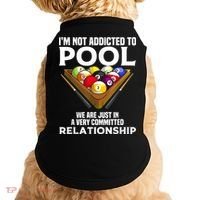 Funny Pool Player For Men Cool Addicted To Billiards Doggie Tank thumb 0