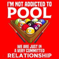 Funny Pool Player For Men Cool Addicted To Billiards Santa Hat thumb 1
