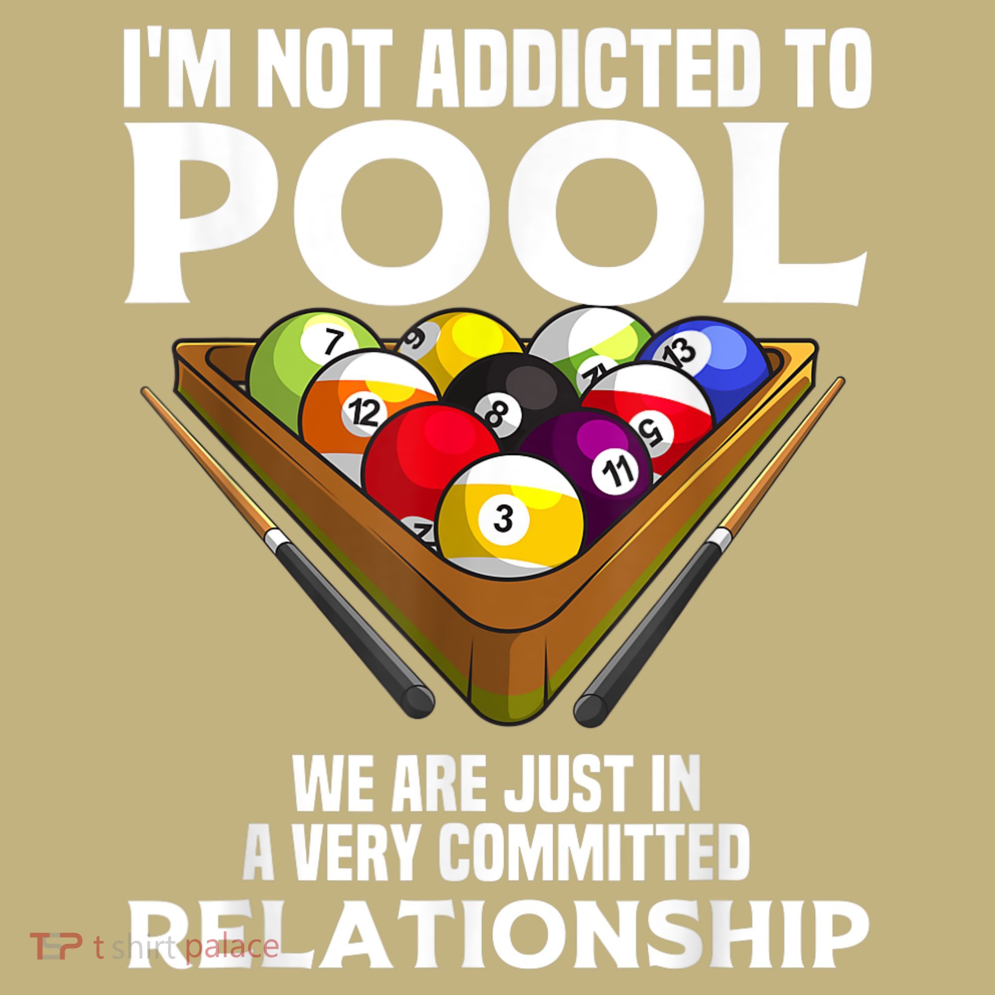Funny Pool Player For Men Cool Addicted To Billiards Long Sleeve Shirt