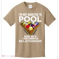Funny Pool Player For Men Cool Addicted To Billiards Kids T-Shirt thumb 0