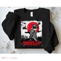 Funny Pugzilla Pug Dog Sweatshirt thumb 2