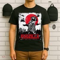 Funny Pugzilla Pug Dog T-Shirt thumb 6
