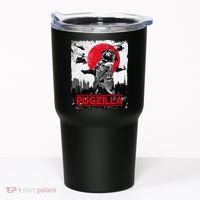 Funny Pugzilla Pug Dog Tumbler thumb 0