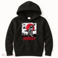Funny Pugzilla Pug Dog Kids Hoodie thumb 0