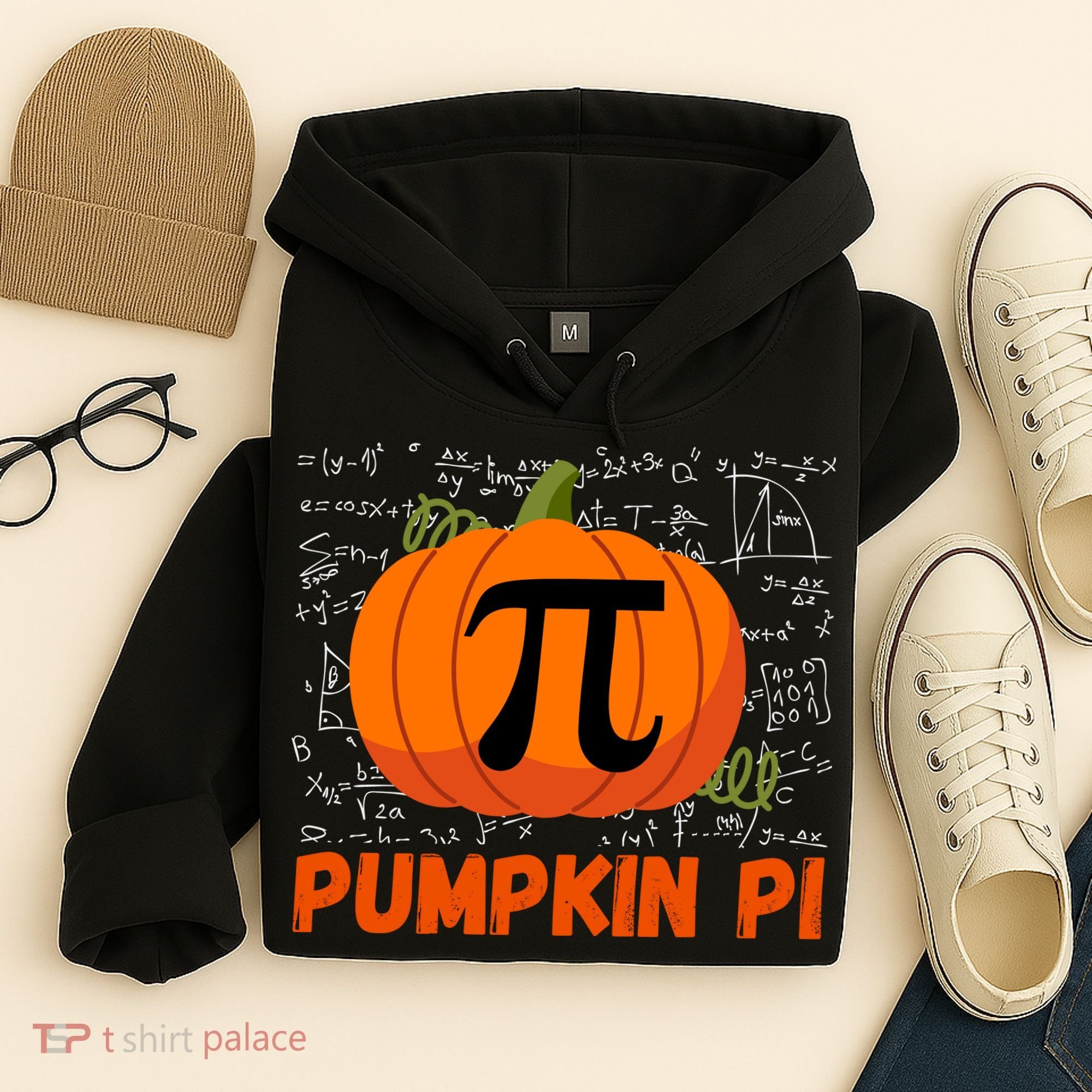 Funny Pumpkin Pie Math Pumpkin Pi Funny Halloween Costume Hoodie