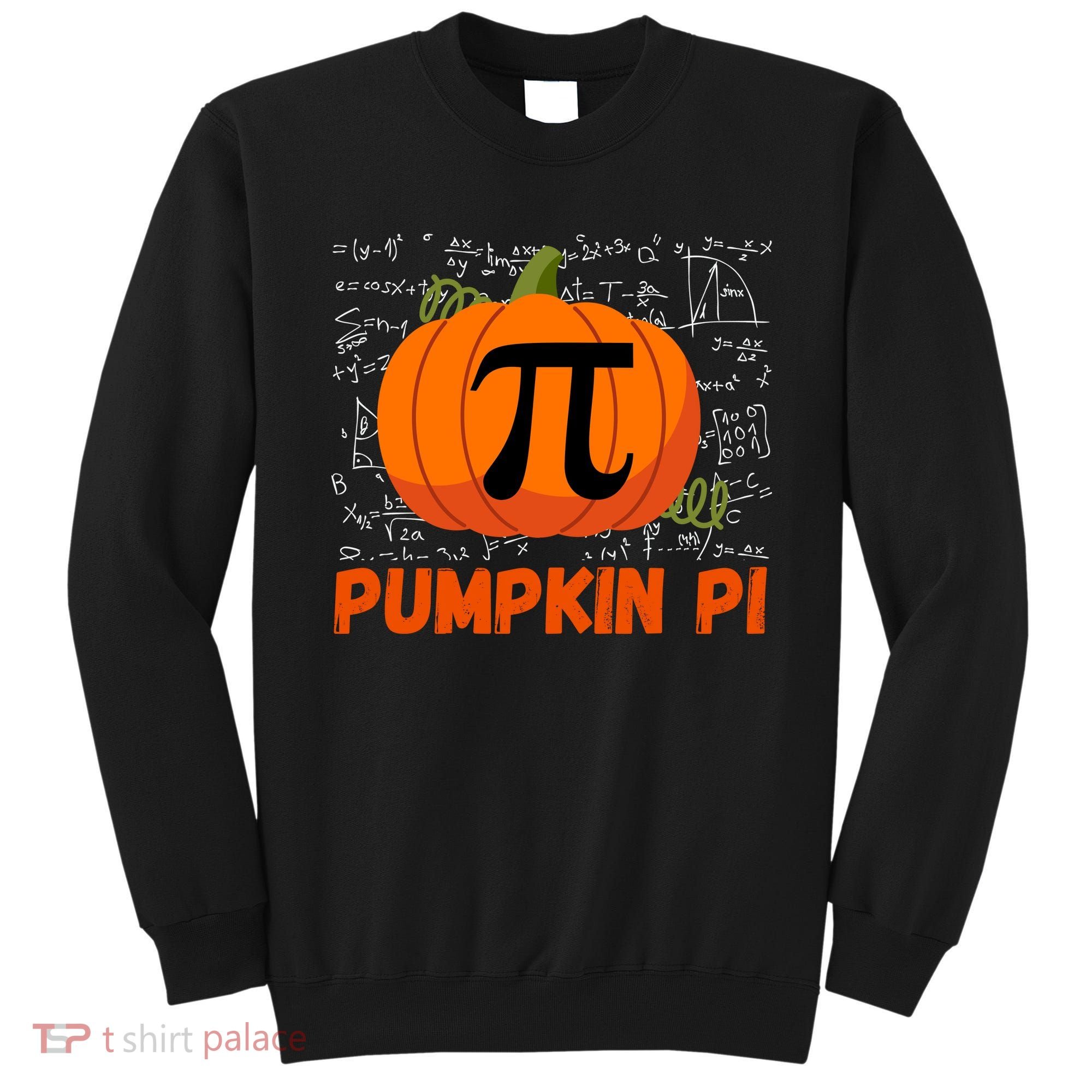 Funny Pumpkin Pie Math Pumpkin Pi Funny Halloween Costume Sweatshirt
